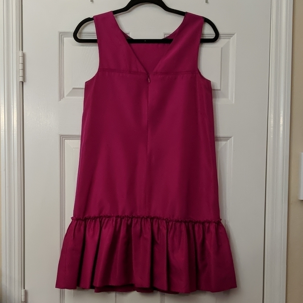 ROBERT RODRIGUEZ Silk Ruffle Dress - Picture 5 of 7